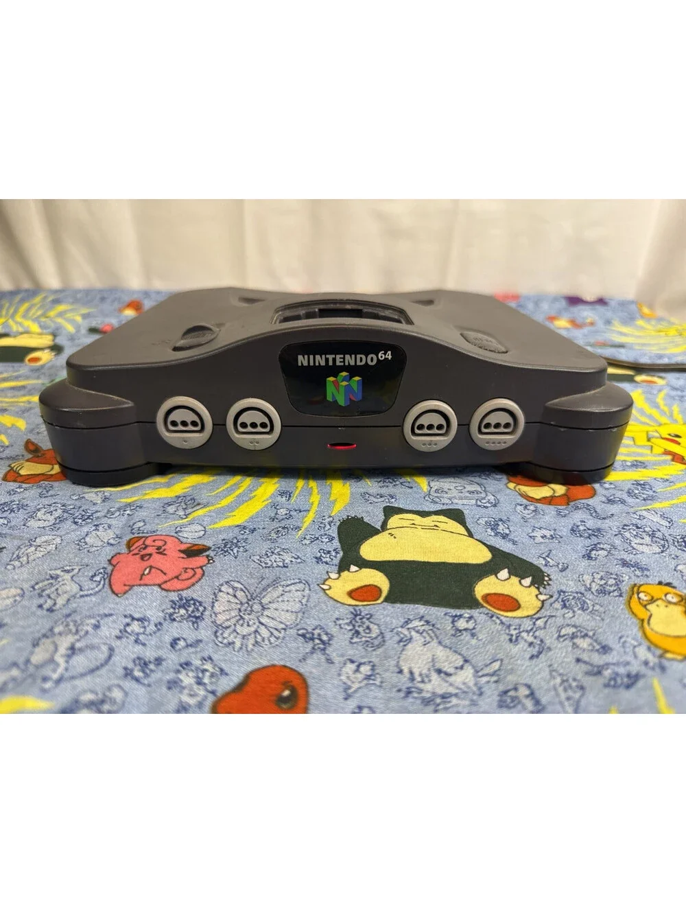 Nintendo 64 N64 Video Game Console Only NUS-001 - For Parts or Repair POWERS ON